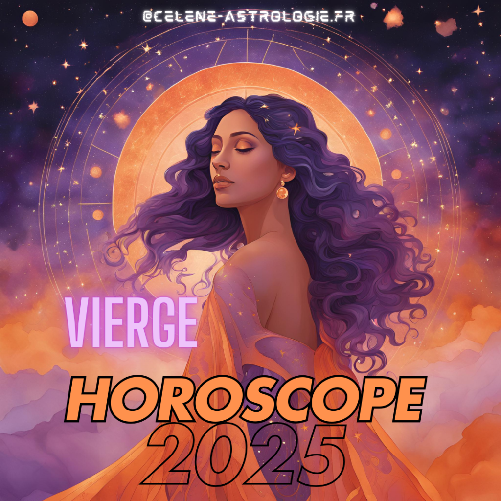 Vierge horoscope 2025 creation digitale magali tranchant