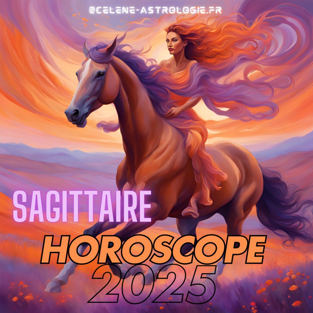 sagittaire horoscope 2025 création digitale Magali Tranchant maggie-design.com