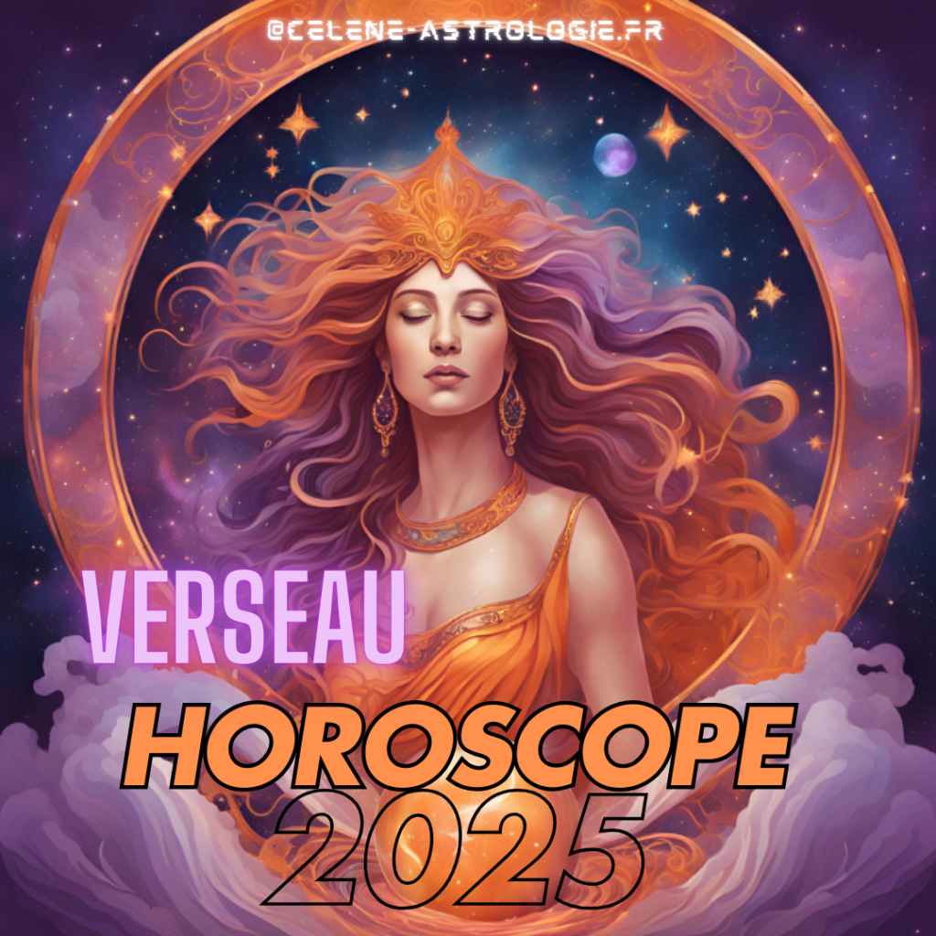 Verseau horoscope 2025 creation digitale Magali tranchant maggie-design.com